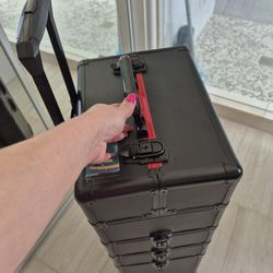 Like New Adjustable Height Portable Organizer 