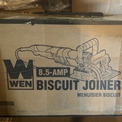 WEN JN8504 8.5-Amp Plate and Biscuit Joiner with Case and Biscuits