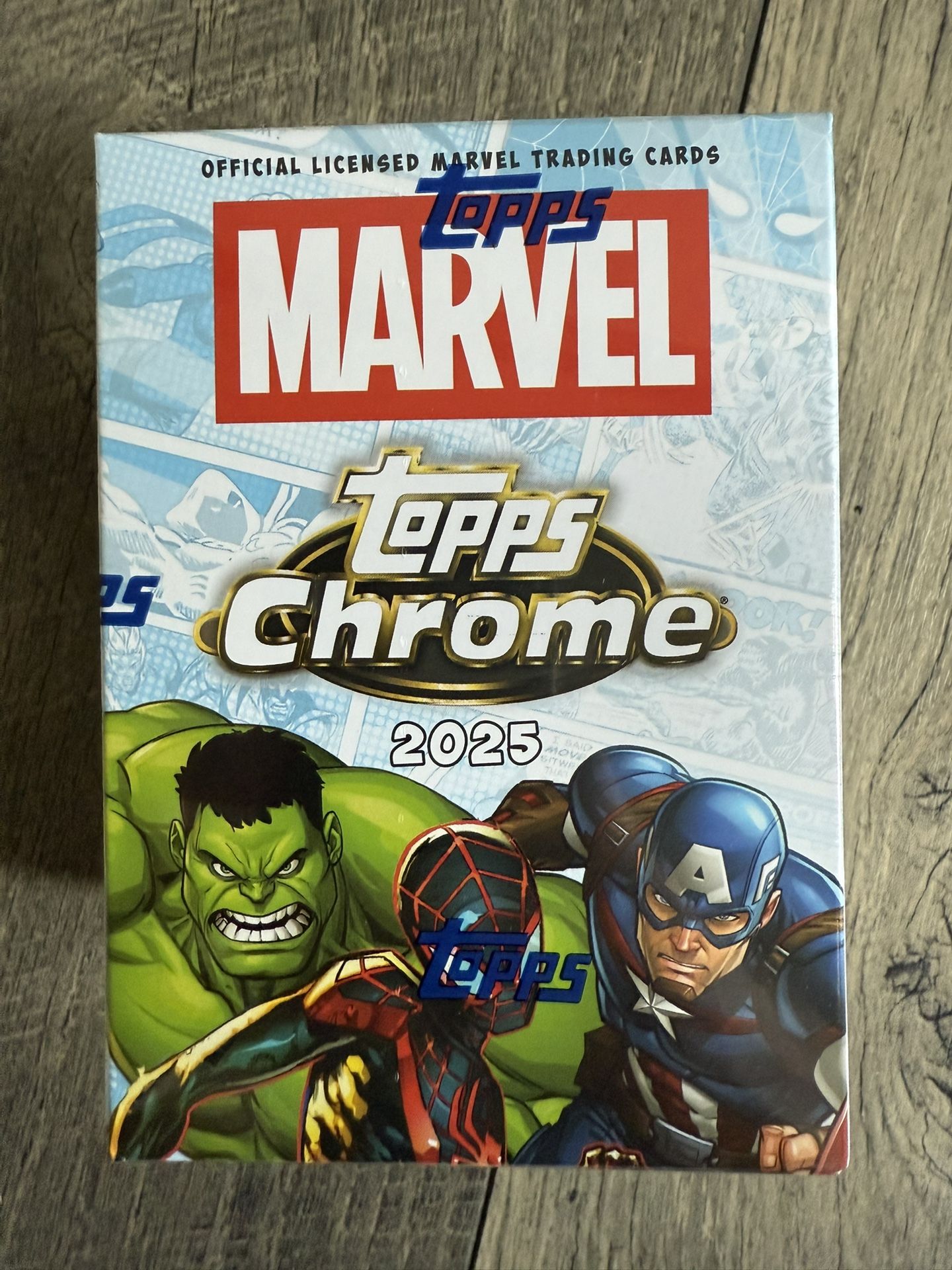 2025 Topps Chrome Marvel Value Box