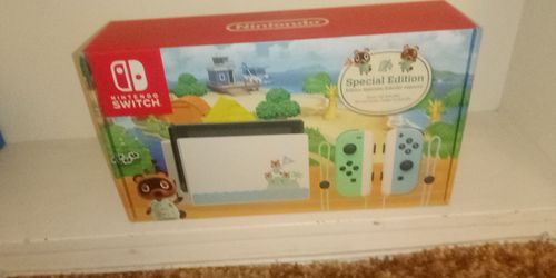 Nintendo switch animal crossing