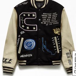 Travis Scott Fragment Lettermen Jacket (L) 