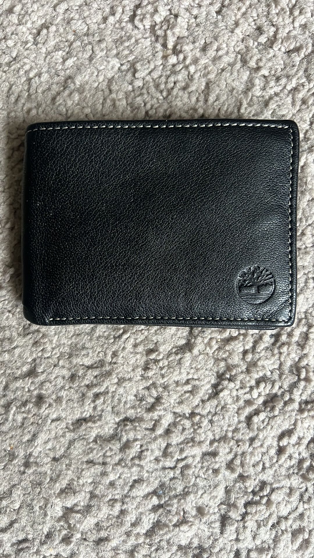 Timberland Black Leather RFID Wallet Classic Bifold