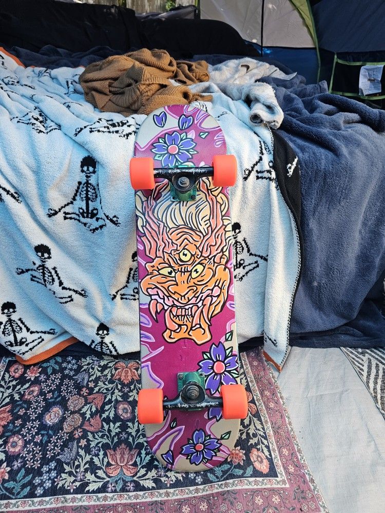 Hand Painted Skate Board