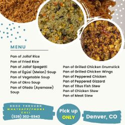 Order your Nigerian delicacies - Denver, CO