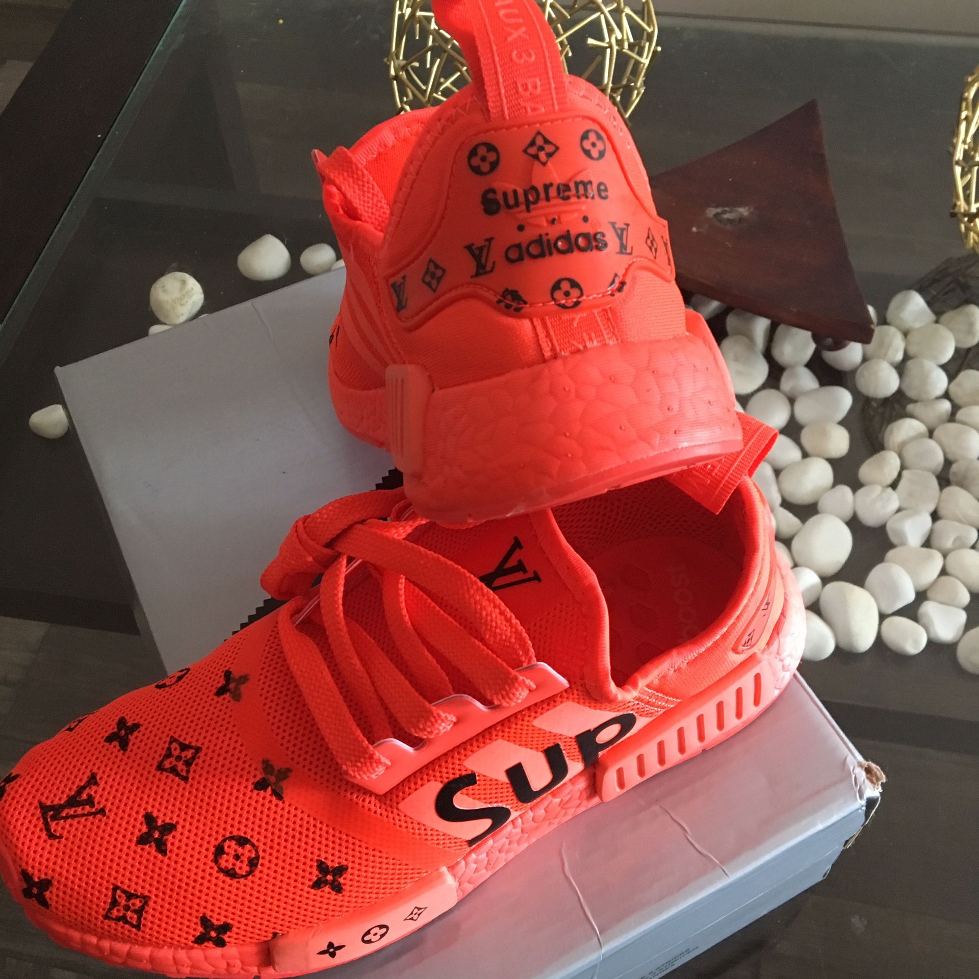 All Red Nmd Louis Vuitton