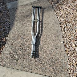 Crutches. For 5'10" To 6'6' 2 sets