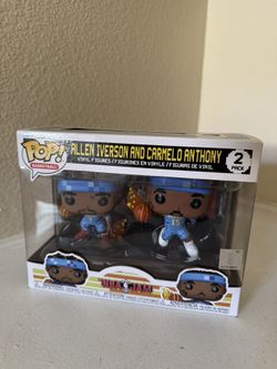 Funko Pop! NBA JAM: Nuggets - Allen Iverson and Carmello Anthony 2-Pack NEW