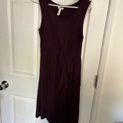 Soma Purple Sleeveless Scoop Neck Sundress size small 
