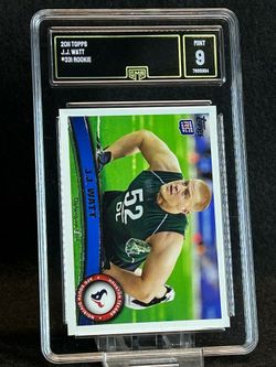 2011 Topps 🔥 J.J. Watt 🔥 Rookie GMA 9 Mint 💎 - Houston Texans