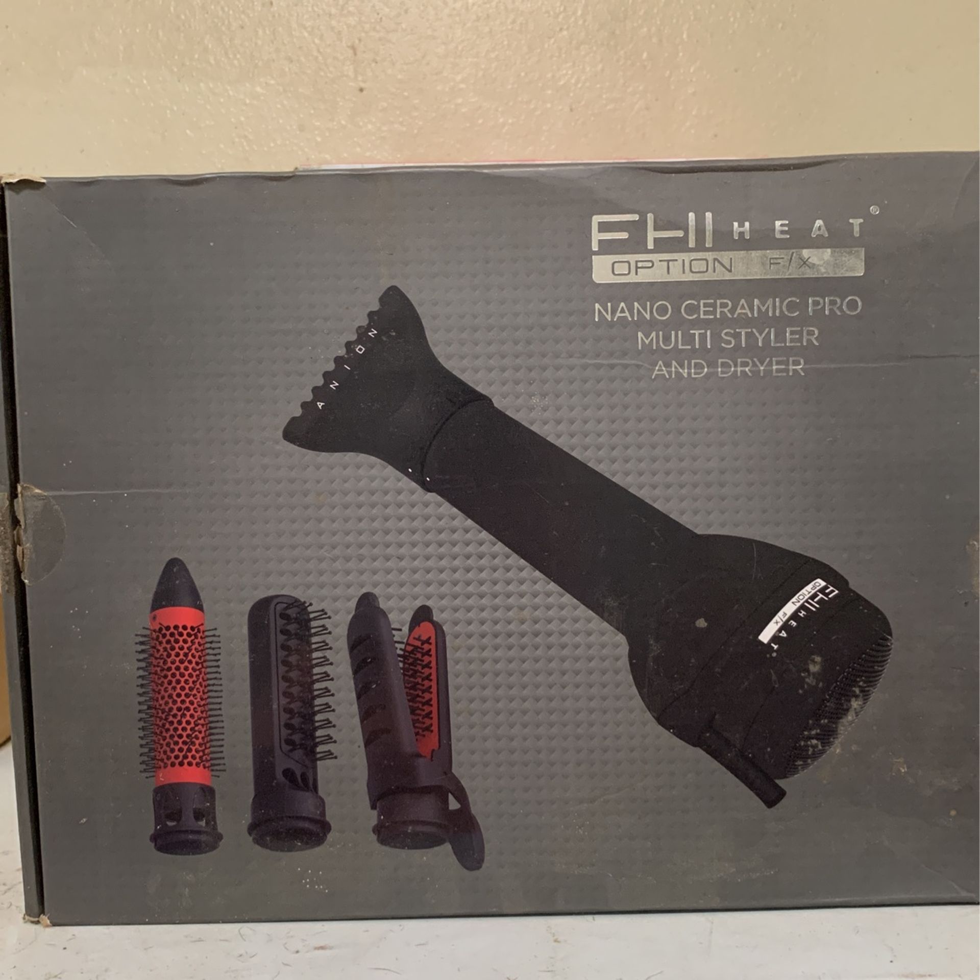 FHI Heat Nano Ceramic Pro Multi Styler And Dryer Option FX. New