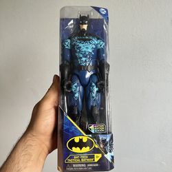 DC Comics Batman 12-inch Bat-Tech Tactical Action Figure (Blue Suit), Kids Toys