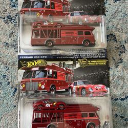 Hot Wheels Premium Team Transport Ferrari 250 GTO 