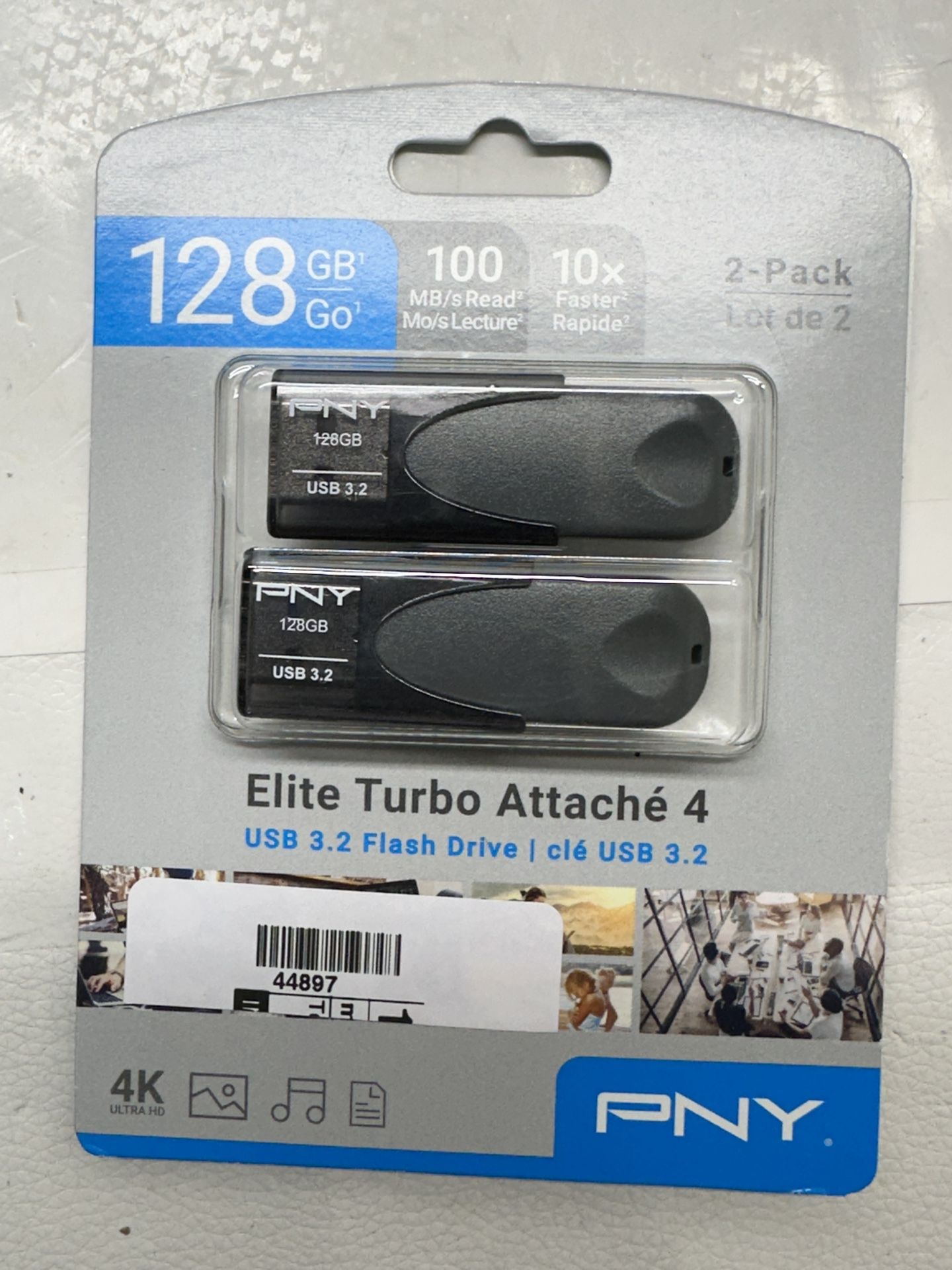 Tools Pny Elite Turbo 128GB 2-pack# 44897