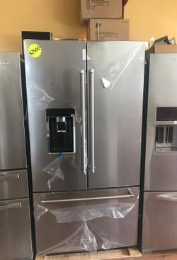 Brand New Kitchen Aid Three a Door Refrigerator