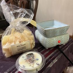 Wax Warmer With New Packages Of Wax