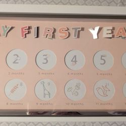 First Year Picture Frame
