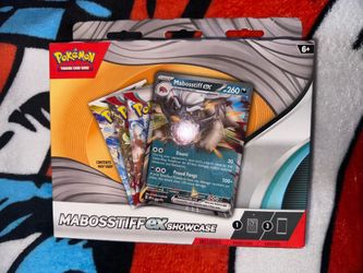 Pokémon TCG Mabosstiff ex Showcase Kit Promo Card Booster English