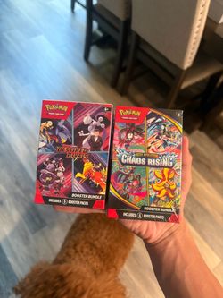Destined rivals and chaos rising booster bundles‼️‼️