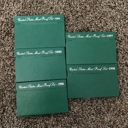 90s US Proof Sets