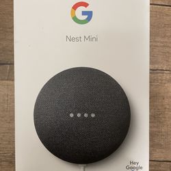 Google Nest Mini (2nd Generation) - Charcoal 