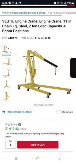Engine crane Jack 2 ton