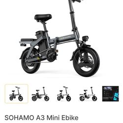 Folding Electric Bike SOHAMO A3