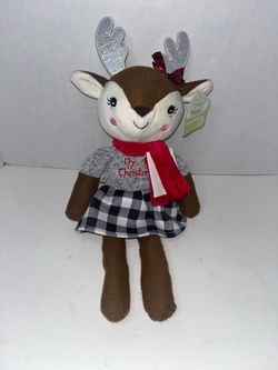 My 1st Christmas Deer plushy