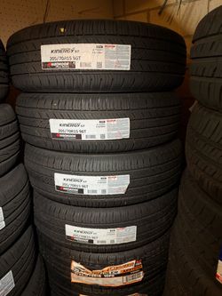 205/70R15 Hankook 4 new tires installed and balanced
