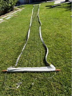 Tachikara Beach Volleyball Net — Steel Cable, Regulation Size