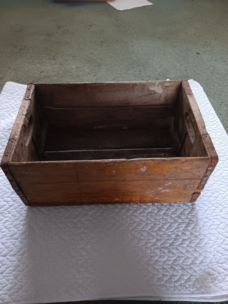 Vintage Coca-Cola Wood Crate