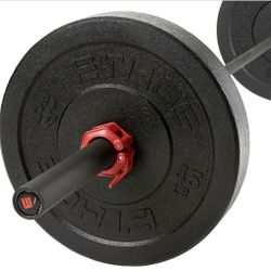 ETHOS Bumper Plate Set – 2x10lb 2x25lb 2x45lb – $200 (Retails $340+)