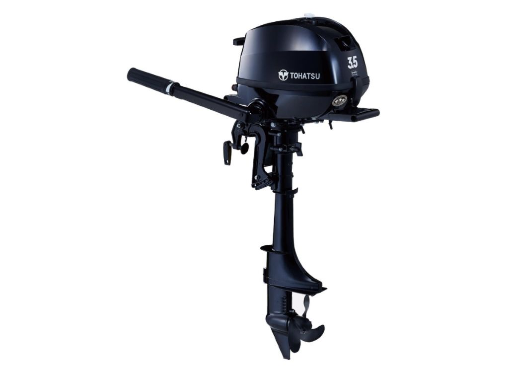 Tohatsu 3.5 HP Tiller Outboard Motor