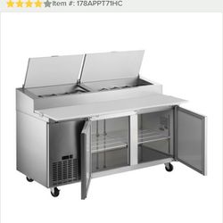 Pizza Chef Cooler And Fryer For Sale