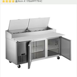 Pizza Chef Cooler And Fryer For Sale