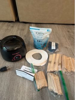 KOTAMU Waxing Kit + Cirepil Blue Wax