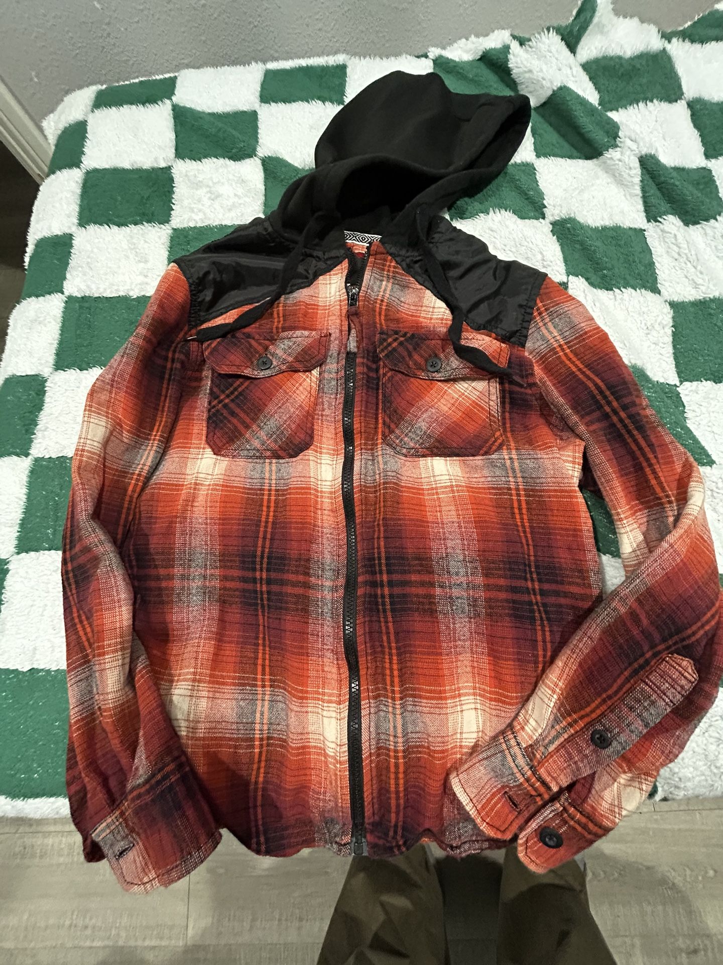 Drill Clothing Co Hooded Flannel
