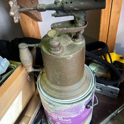Old Brass Working Torch