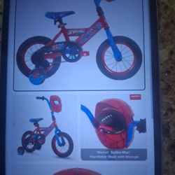 12 B SPIDER MAN BIKE