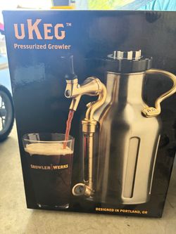 Ukeg pressurized Growler