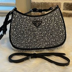 Prada Embellished Crossbody Cleo