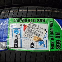 195/60/16 Set De Llantas Nuevas 