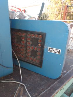 Vintage basketball score board