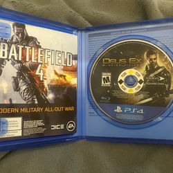 DeUs EX for PlayStation 4 , works great