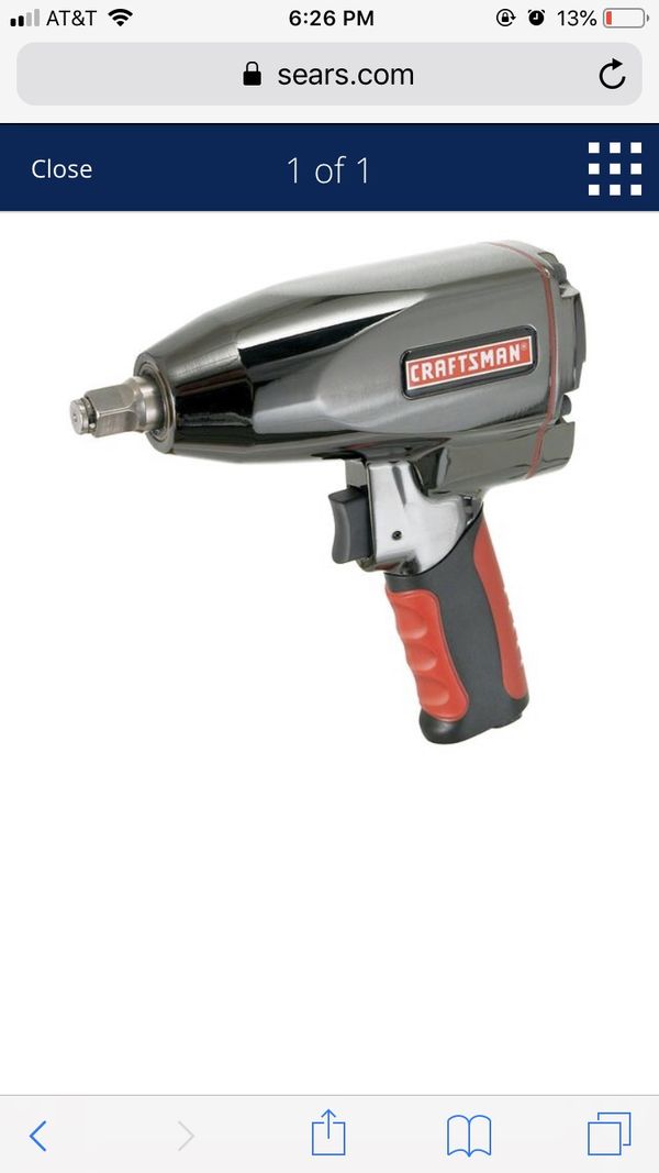 Craftsman 1 2 In Impact Wrench For Austell Ga Offerup Craftsman 1 2 In Impact Wrench