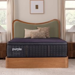 Like New Purple Rejuvenate Premier 2.0, Queen Mattress, Perfect Condition