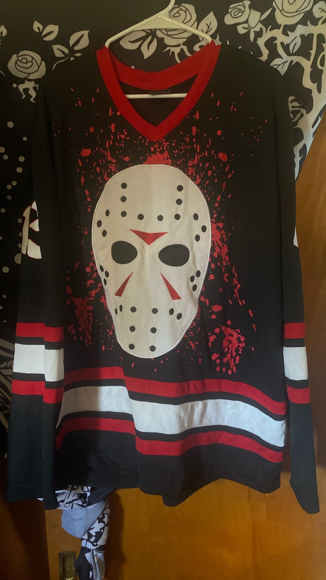 JASON VOORHEES JERSEY XL $20 VISALIA