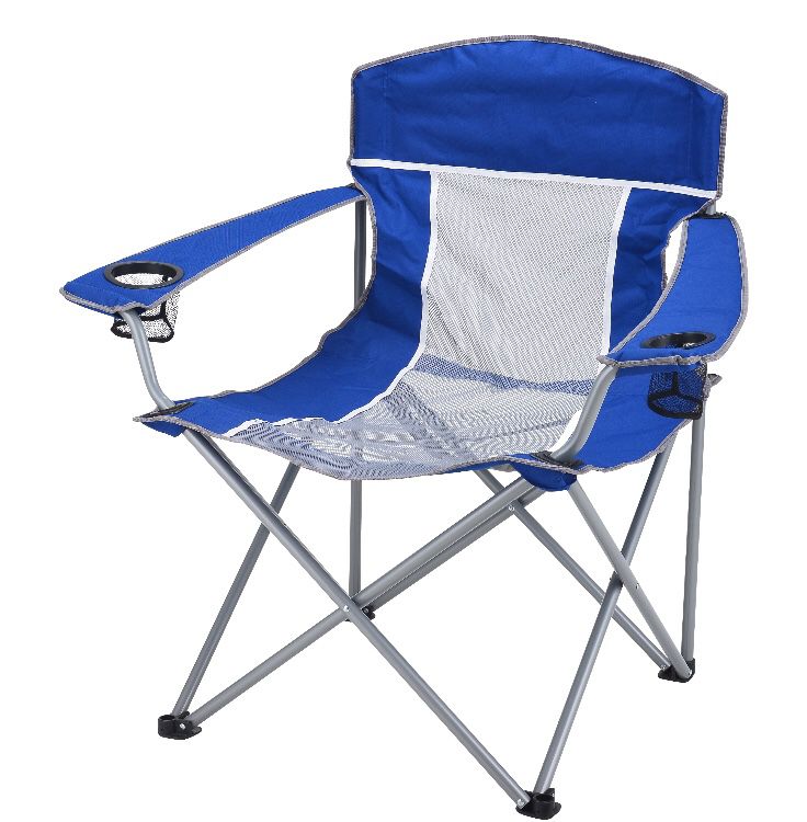 Ozark Trail XXL Comfort Mesh Chair, Blue Color, A6-201