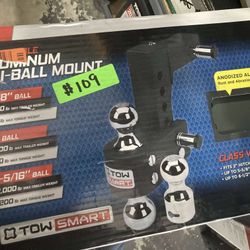 Tri-Ball Mount Hitch