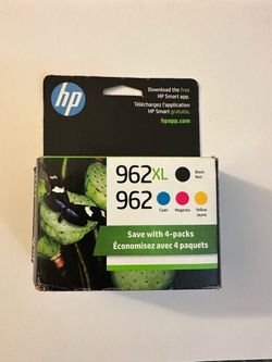 HP 962 Printer Ink 4 pack XL ink combo