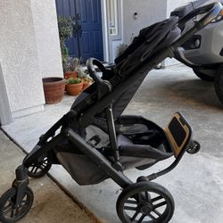 Uppababy Vista 2 V2 Stroller With Many Attachments